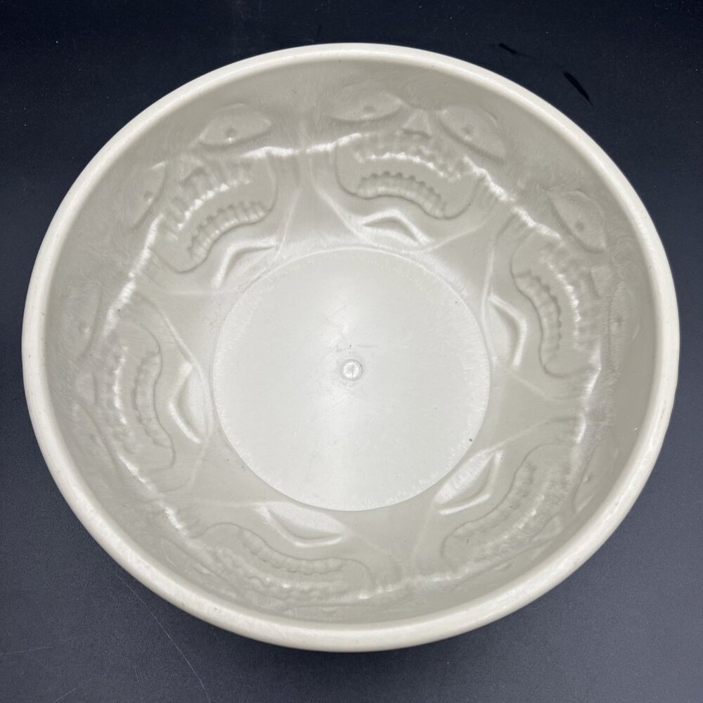 VTG 1990s Halloween Skull Candy Treat Bowl & Platter Tray Easter UnLmtd Skulls - Picture 9 of 12